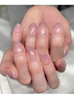 アヤメネイル/フラッシュグラデーション