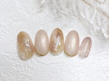 ビオトーププラス 銀座7丁目店(bio tope+)/夏オレンジネイル銀座フィルイン