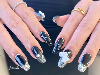 モードグリッターネイル