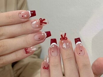 ナゴミネイルサロン(Nagomi)/持ち込みdesign/クリスマスnail