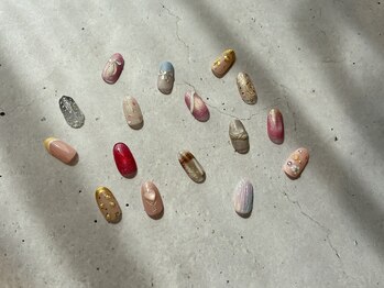 べリンダ 高崎店(BELINDA)の写真/【初回オフ無料】爪に優しいパラジェル/フィルイン対応!丁寧なケアで持ち◎価格明瞭の定額コースで可愛く♪