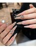 【HAND】チップ長さだし★シンプル6本持ち込みデザイン￥13980