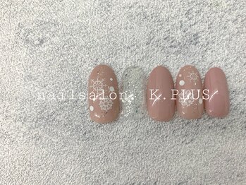 武蔵小杉ネイルサロン ケイ プラス(K.PLUS)/デザインジェル￥6400★