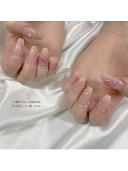 エミニーバイディーアール(EMINY by DR)/チークネイル×UVパーツ