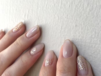 アメリアンドカシェット(Amelie&Cachette)/ウェディングネイル：maika