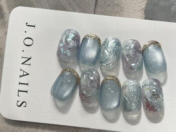 J.O.NAILS【パラジェル/フィルイン/マグネット/ニュアンス】の写真/【銀座駅徒歩2分】お仕事帰りや買い物ついでにもおすすめ◎時間を有効活用しながらネイルを楽しめます！