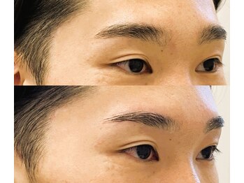 オワゾーブルー(Oiseaubleu)/アイブロウワックス脱毛メンズ