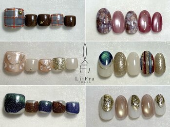 リフラ チャヤ(Li-Fra CHAYA)の写真/《大人女性に選ばれる、定額ネイル》洗練されたデザインと確かな技術で、指先から品格を纏う。