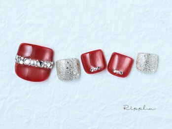 【フットジェルネイル】