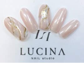 NO-58 オーロラ大理石ネイル