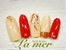 ラメール(La mer)/★ハンド定額ネイル★ ￥7700
