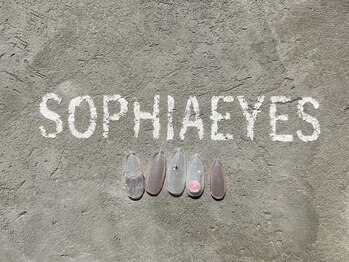ソフィアアイズ 倉敷店(SOPHIAEYES)/透け感クリアリボンネイル