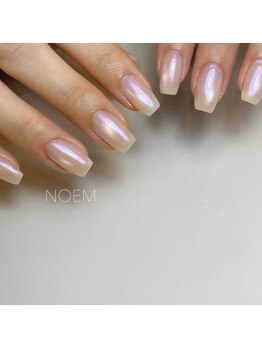 ノエム ネイルサロン(NOEM)/マグネット×オーロラミラー