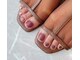 マシェリ ネイル(machErie Nail)の写真/ハイセンスなデザインであなたの足元を可愛くチェンジ★実力派サロンで理想のデザインを叶える♪
