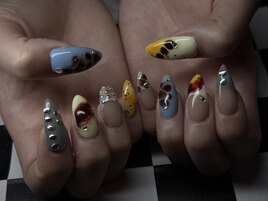 海外個性派ネイル
