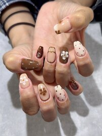秋ネイル