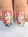 エムネイル(M-Nail)&nbsp;手描きアートお任せください★［長さだし/持ち込みデザインOK］