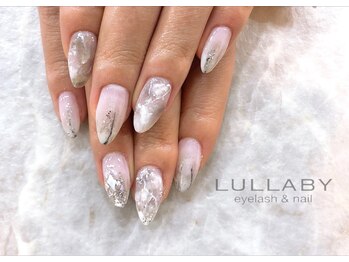 ララバイ 恵比寿店(LULLABY)/冬の大理石ネイル