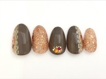 ネイルサロン アビー グランデュオ蒲田店(abbie)/[蒲田限定]オレンジピール¥11182