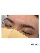 ルアン 表参道店/メンズ美眉毛スタイリング