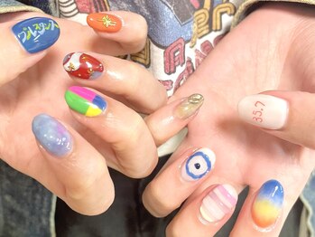 シピ ネイル(Chipi Nail)/ジャケ写手描きアート