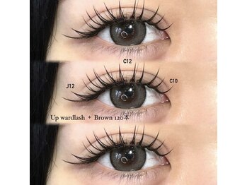 ライル(RILE)/upwardlash+brown120