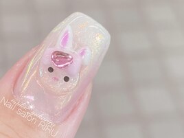 うさぎネイル