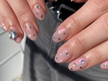 アイネイルズ 天神今泉店(I-nails)/【kie.h】きらきらピンクミラー