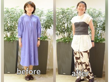 ティージュ/プロのスタイリングを体感！