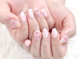 ＃リボンネイル