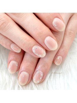 エクルビューティーツー(ECRU Beauty 2)/桃チークネイル
