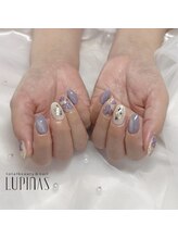 ルピナス(LUPINAS)/紫陽花ネイル