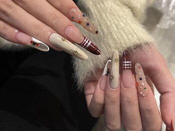 モアグラム 銀座店(More Glam)/クリスマスネイル