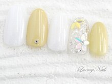 ラグジュアリーネイルズ タカダノババ(Luxury Nails Takadanobaba)/キラキラ*リーフホログラム