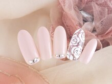 シューズネイルプロデュース/クリアローズデザイン