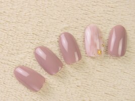 上品系シンプルネイル