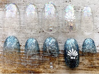 エブロマリン 湘南台店(evromarine)/8月限定 ラメグラアート