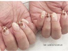 ネイルサロンアンドスクール ビーアンビシャス(be ambitious)/monthlyアート★7800円