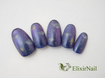 エリクサーネイル 五反田(Elixir Nail)/定額a シンプル/クーポン使用