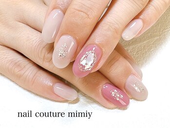 ミミィー(mimiy)/シンプルニュアンスネイル☆