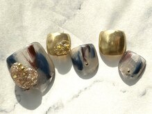 ミハフルーラ 与野(Home Nail Salon Mija Flura)/フットニュアンス　T313FN