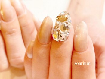 ソアーリウム(soarium)の写真/【歴15年ベテランネイリスト在籍♪】ひとりひとりに似合うデザインをご提案致します◎丁寧なケアも好評☆