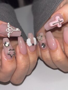 ウズ(UZU)/バレンタインネイル