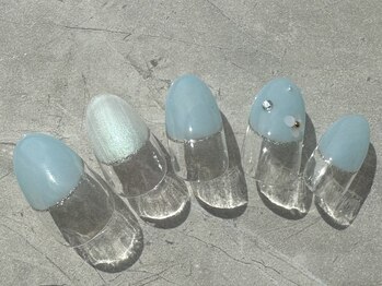シエルネイルスタジオ 新宮店(Ciel nail studio)/オシャレフレンチネイル