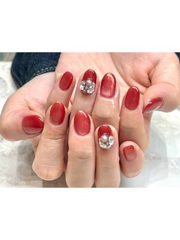 ショートネイルデザインが豊富