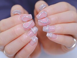 ハートネイル　バレンタイン