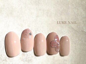 ルークネイル 恵比寿店(LUKE NAIL)/【シンプル】ヴァンクリフラワー