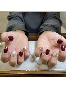 エーナイン イオンモール苫小牧店/シンプルネイル