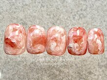 クレオ 中目黒店(Cleo)/【3月】マーブルネイル