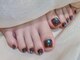 ブラソンネイル(Blossom nail)の写真/足元を綺麗にしたい方必見！デザインの種類も豊富♪周りと差がつく可愛い足先で女性らしさアップ☆